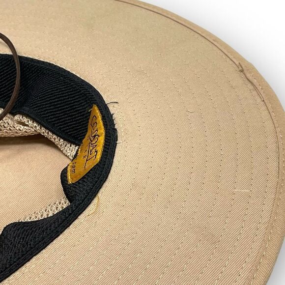 Goldcoast Sunwear Tan Boonie Safari Sun Beach Hat OSFM - Picture 10 of 11